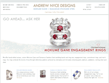 Tablet Screenshot of andrewnycedesigns.com